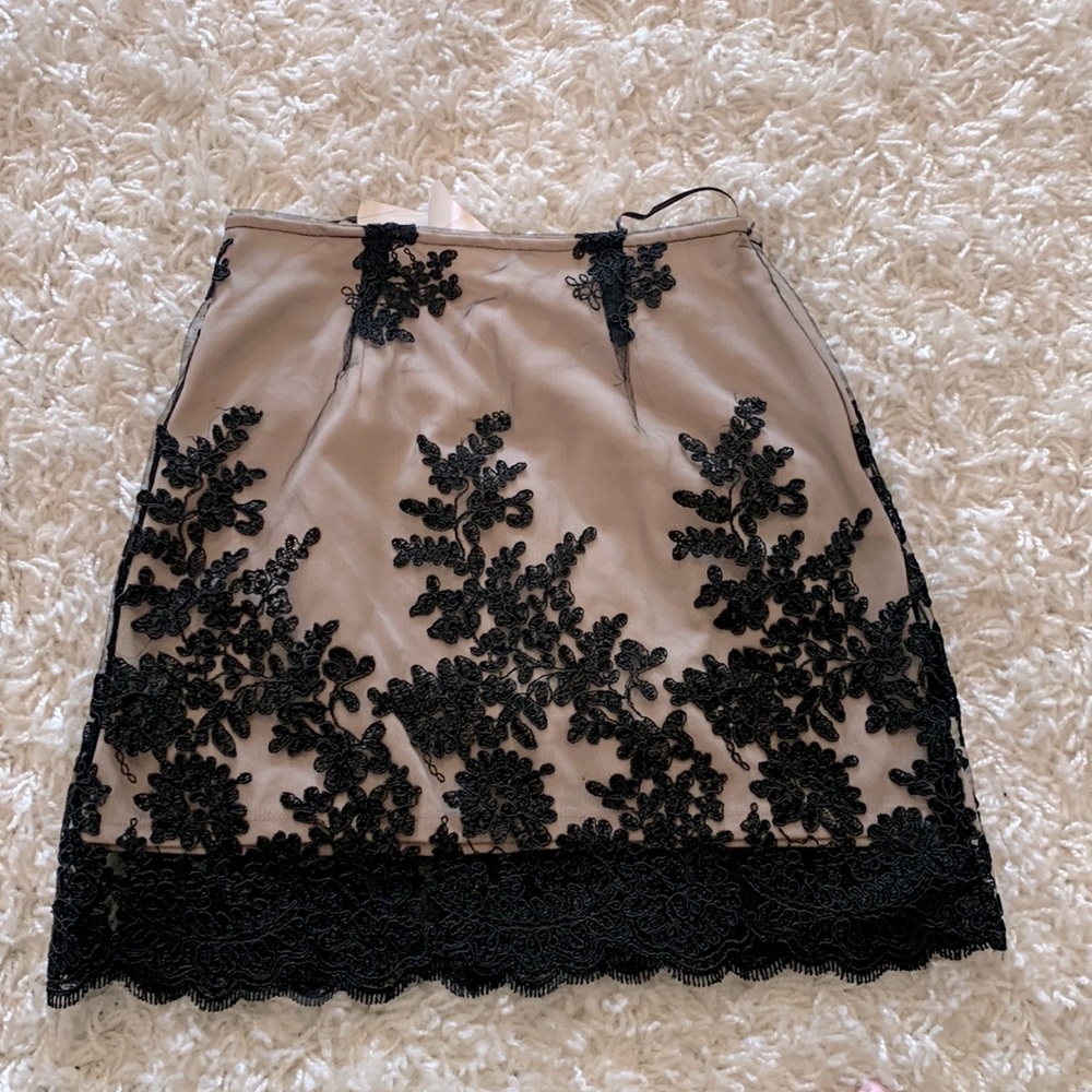 Seek the Label super cute embroidered mini skirt
